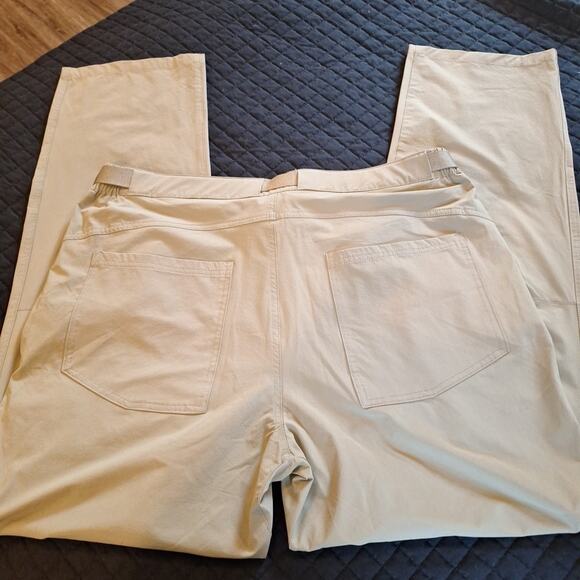 Free Soldier Men's 38×32 Cargo Tactical Gear Pants Khaki Beige Stretch Belted - Picture 5 of 5